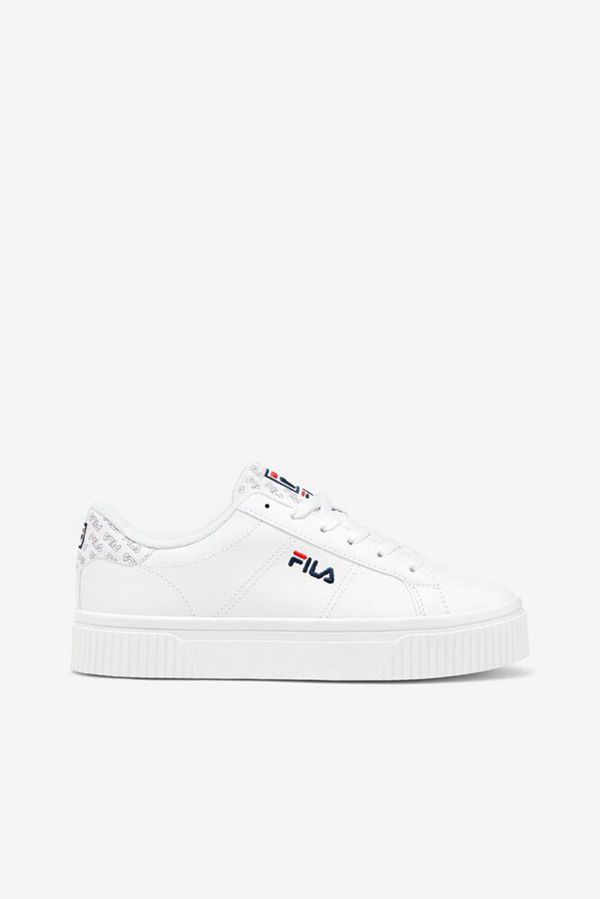 Tênis Fila Mulher Branco/Branco/Vermelhas - Fila Panache Multi Portugal Lisboa,DJYV-52870